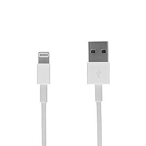 Câble USB - IPHONE 5 / SE / 6 / 6S / 7/8 / X Lightning 2 mètres BLANC