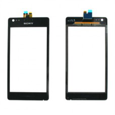 Vitre tactile pour Sony Xperia M C1904/C1905, Noir