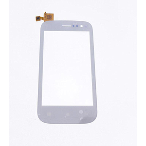Vitre tactile pour Wiko Cink Slim/Micromax A68, Blanc